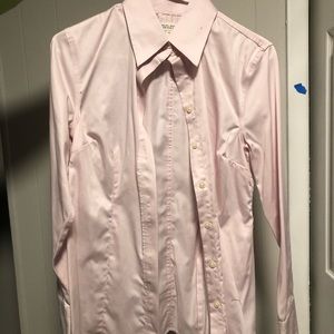 Banana republic light pink button up